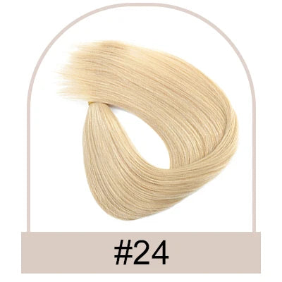 Straight 6D Human Hair Extension