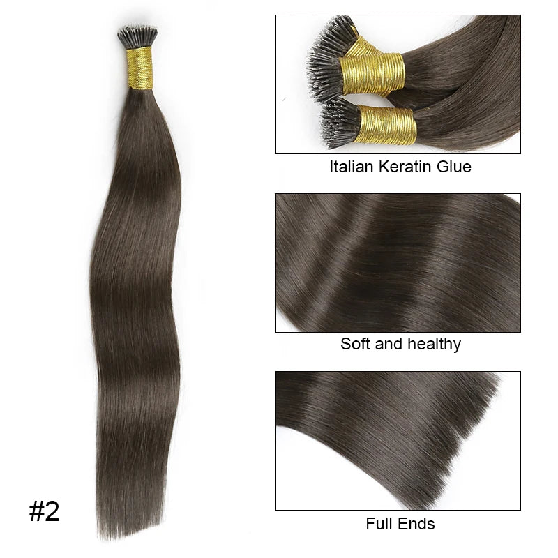 Nano Rings 100% Natural Human Hair Extension