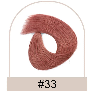Straight 6D Human Hair Extension