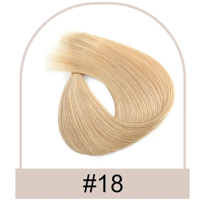 Straight 6D Human Hair Extension