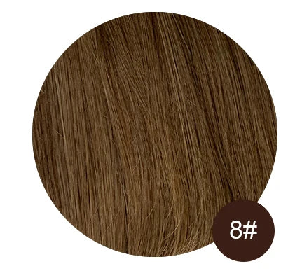 Straight Natural 6D Human Hair Extension