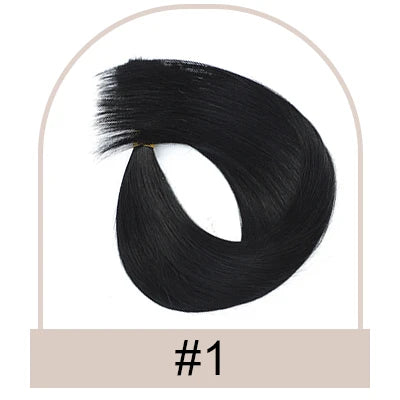 Straight Tape in Human Hair Extension