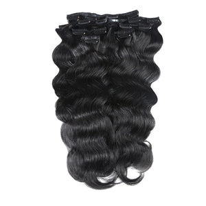 Body Wave Clips in Hair Extensions