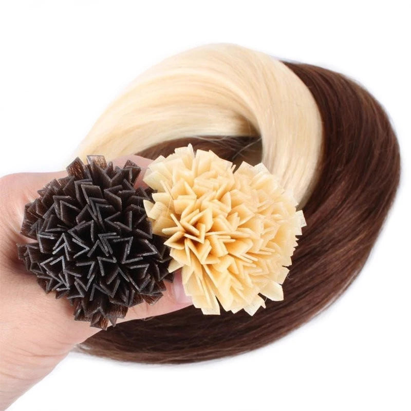 100% Real K Tip Hair Extensions