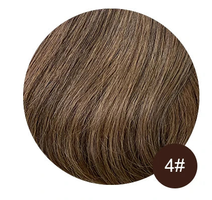 Straight Natural 6D Human Hair Extension