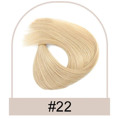 Tape in Straight Natural Real Human Hair Extensions