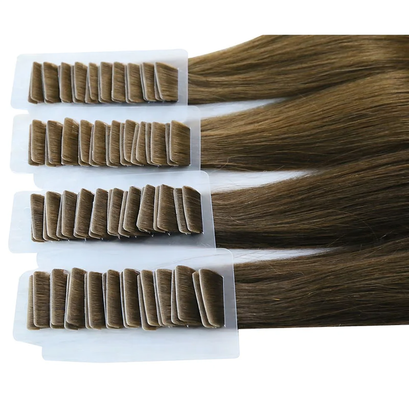 Straight Injection Tape in Hair Extensions