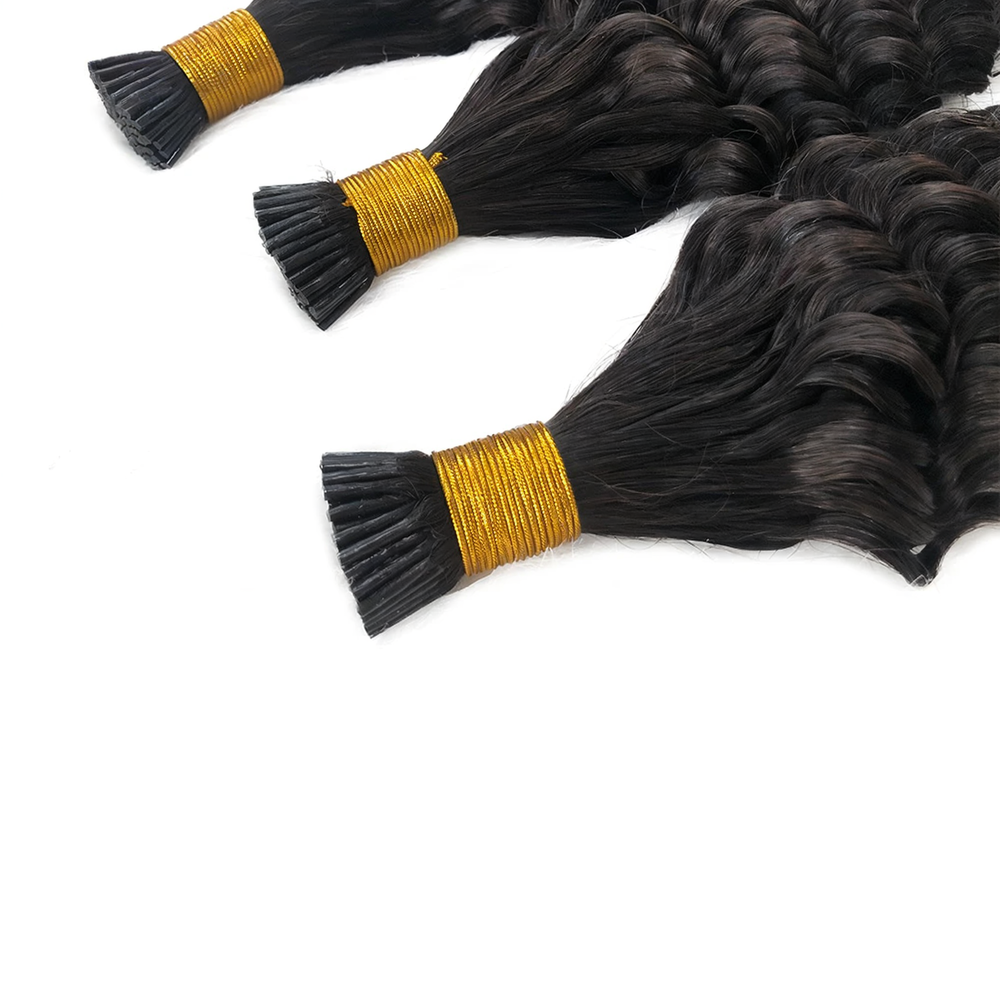 Tip Hair Deep Wave Human Hair Extension