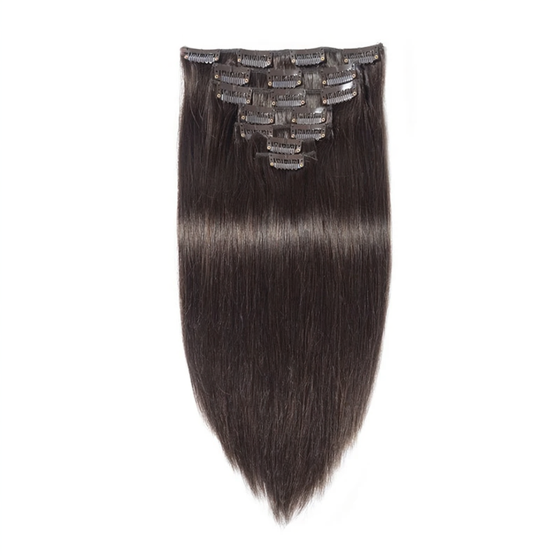 Natural Full Head Human Hair Extension